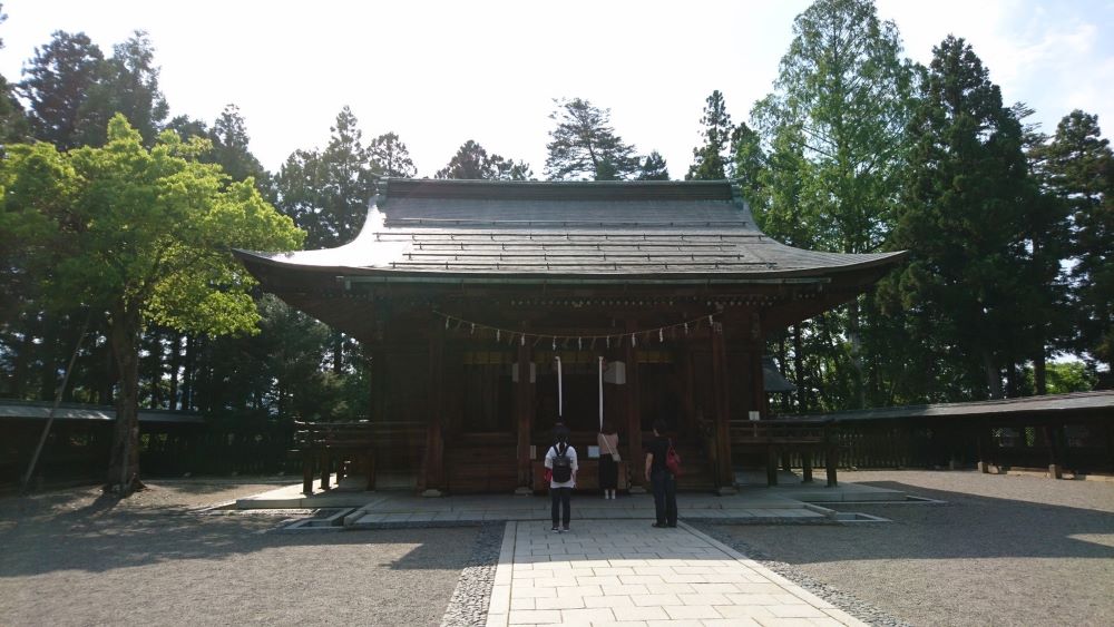 上杉神社 拝殿