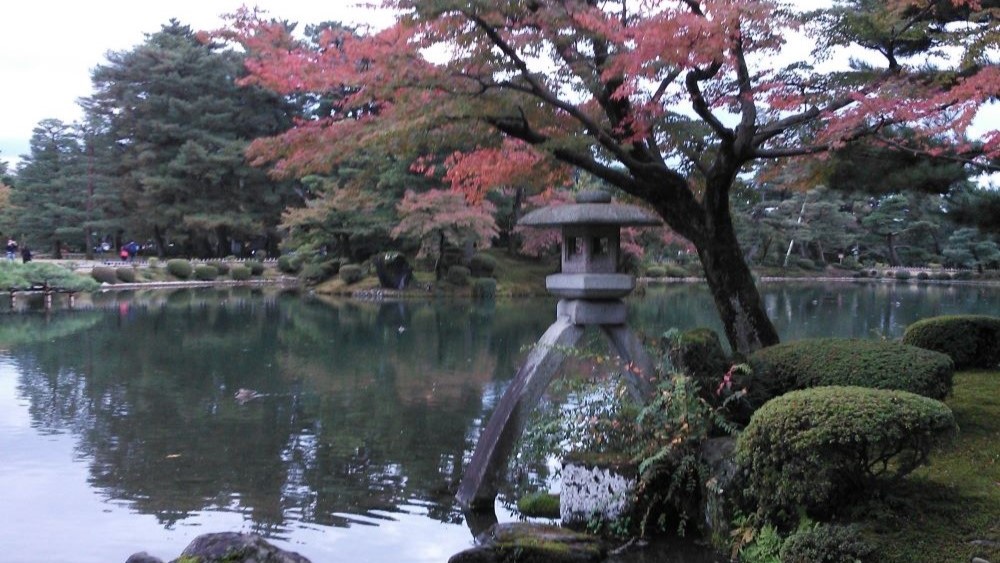 兼六園 紅葉