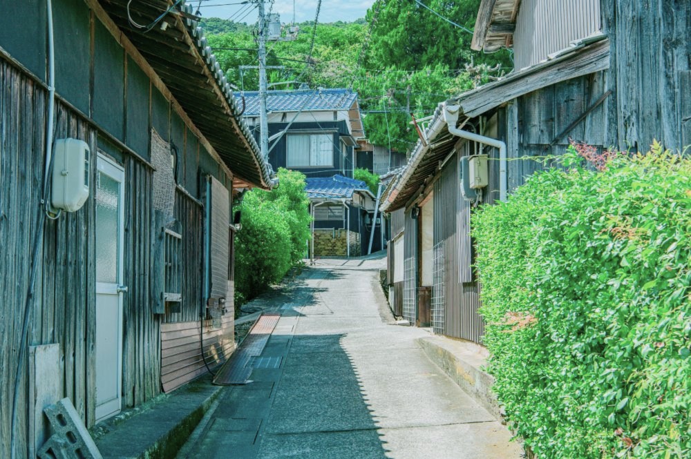 豊島の集落