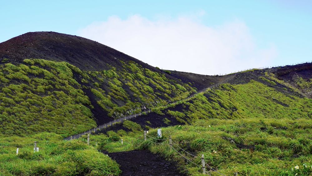 三原山 トレッキングコース