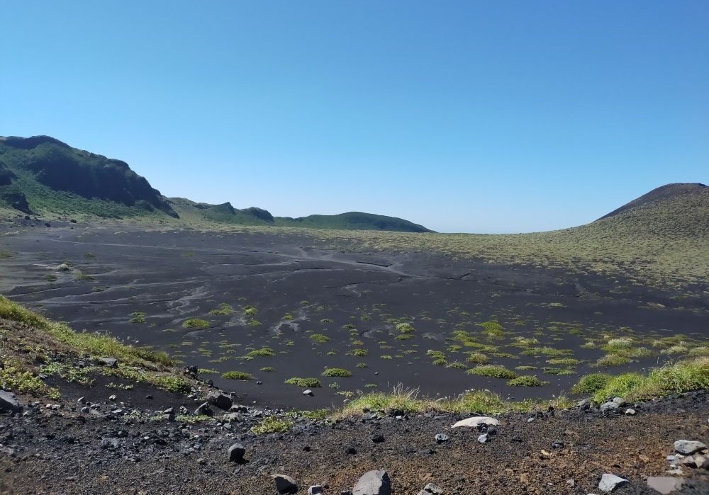 伊豆大島 三原山の裏砂漠