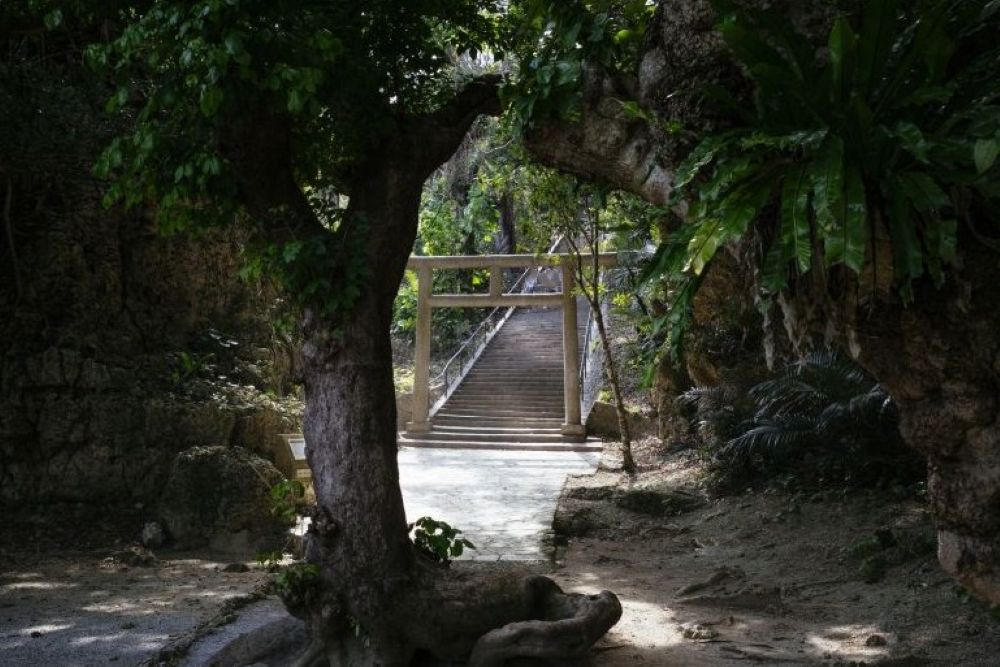 荘厳な雰囲気のシルミチュー霊場
