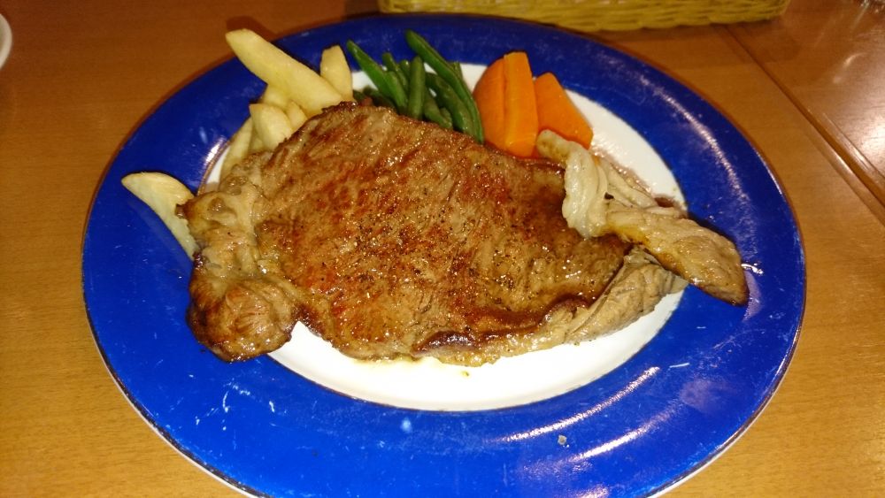 レストランこさど 佐護牛ステーキ