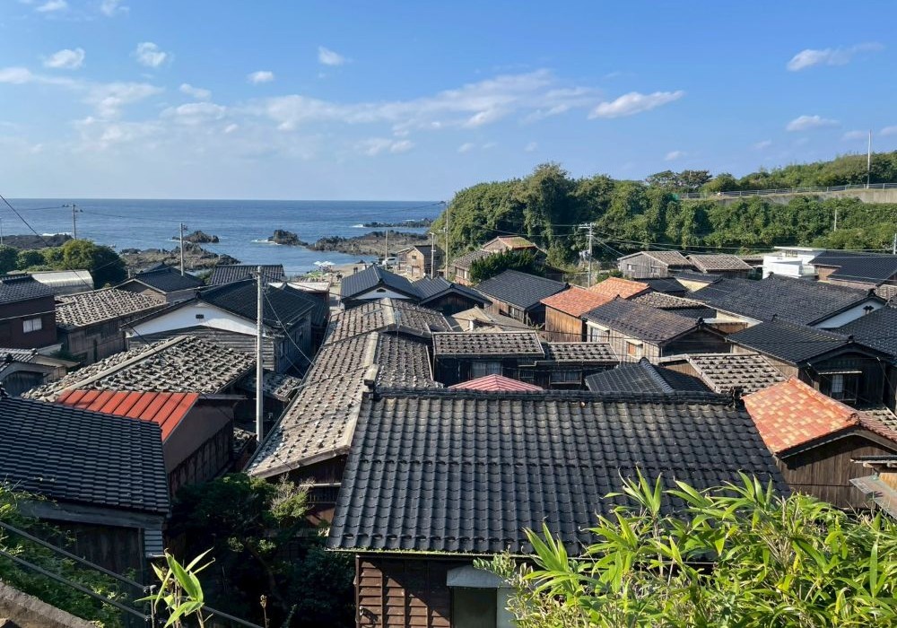 佐渡 宿根木の集落