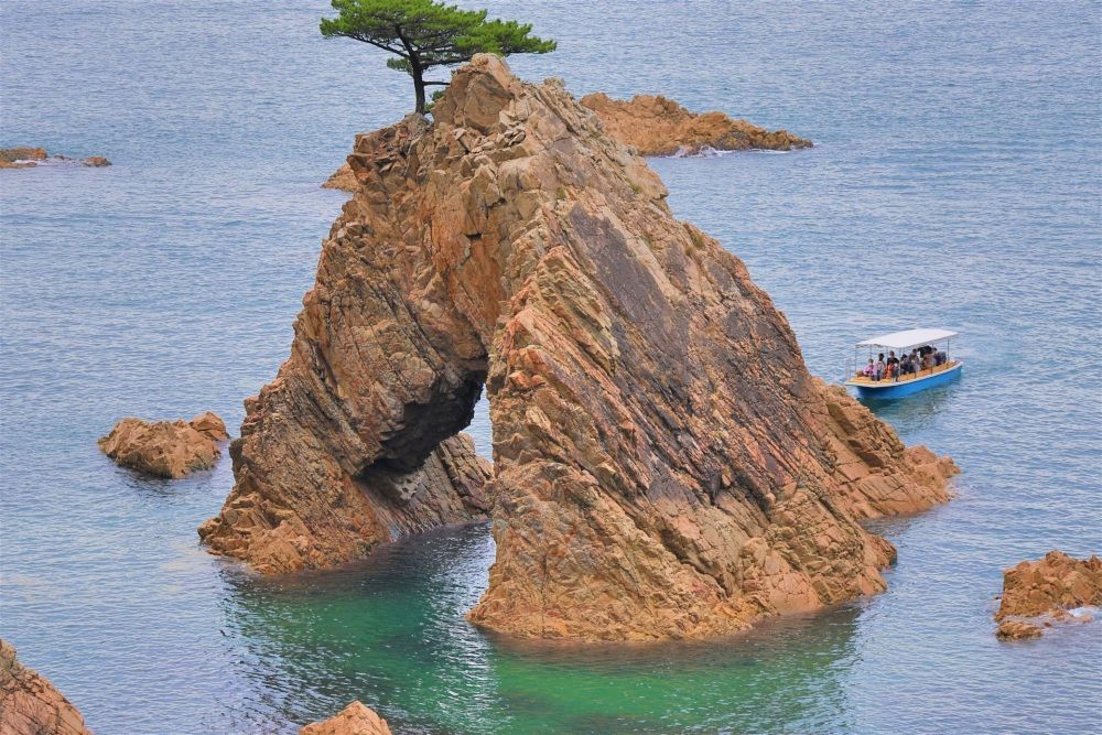 浦富海岸 遊覧船