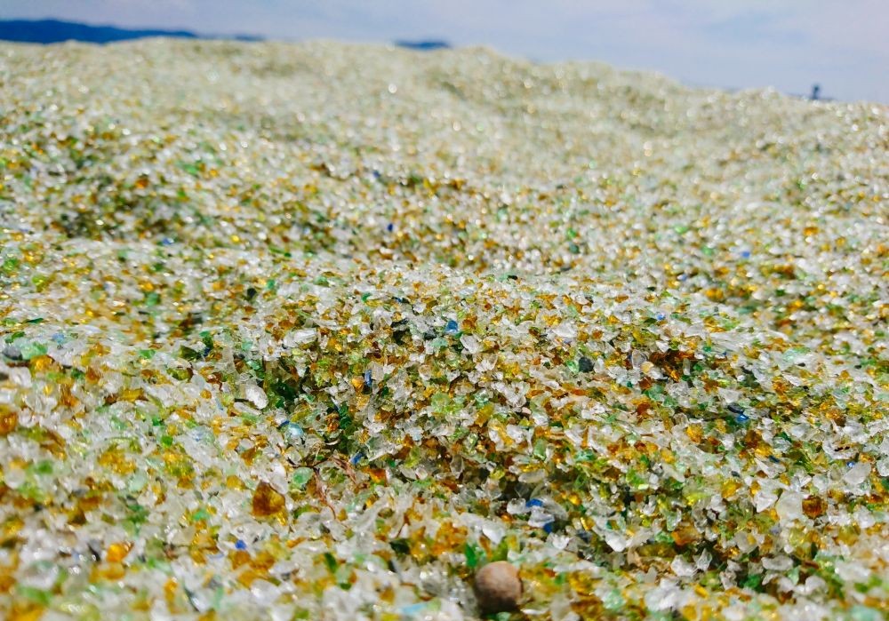 長崎県 ガラスの砂浜