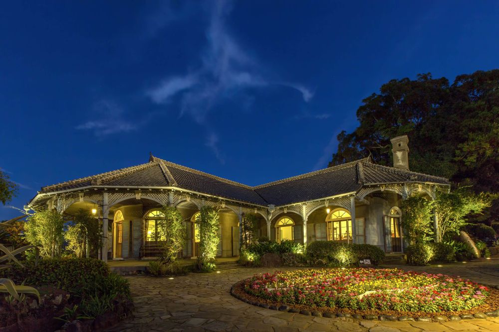 グラバー園「旧グラバー住宅」夜景