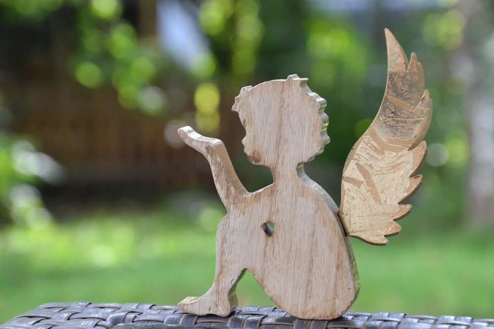 天使の木型