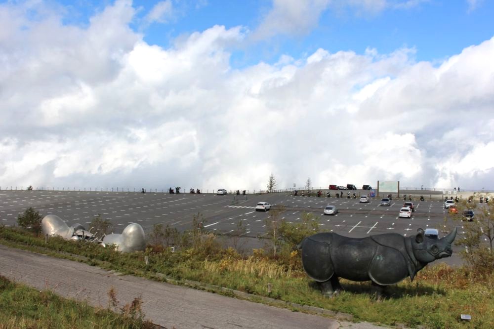 美ヶ原高原美術館 駐車場