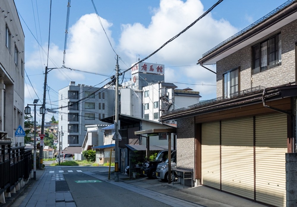 かみのやま温泉 有馬館 外観