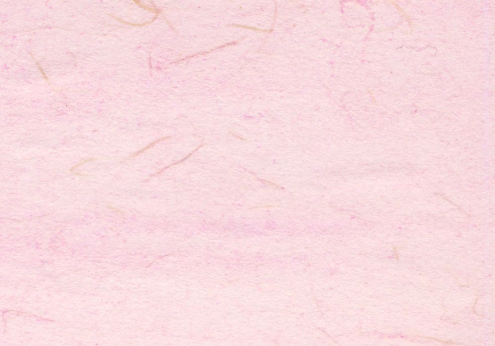 ピンク色の和紙