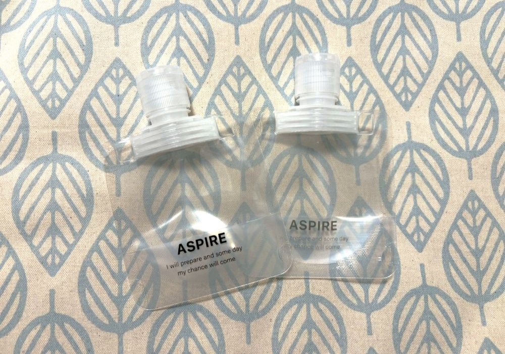 シャンプー&リンスの詰め替え容器