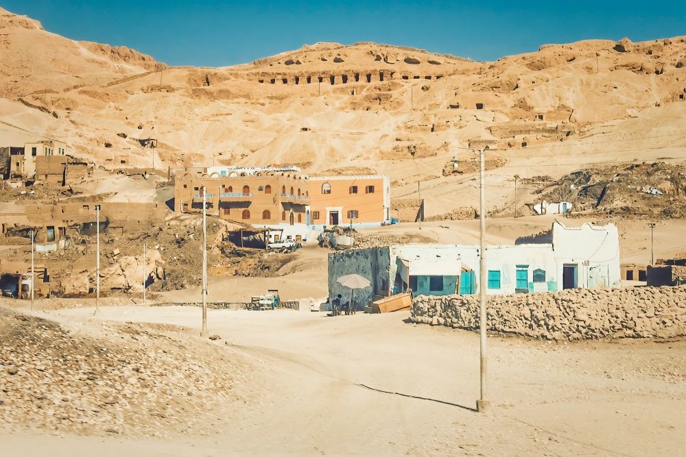 エジプト ルクソールの街並み