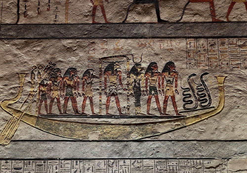 エジプトの壁画