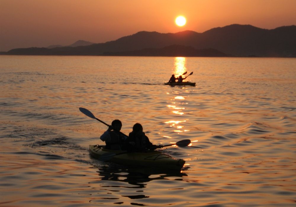 小豆島 サンセットシーカヤック