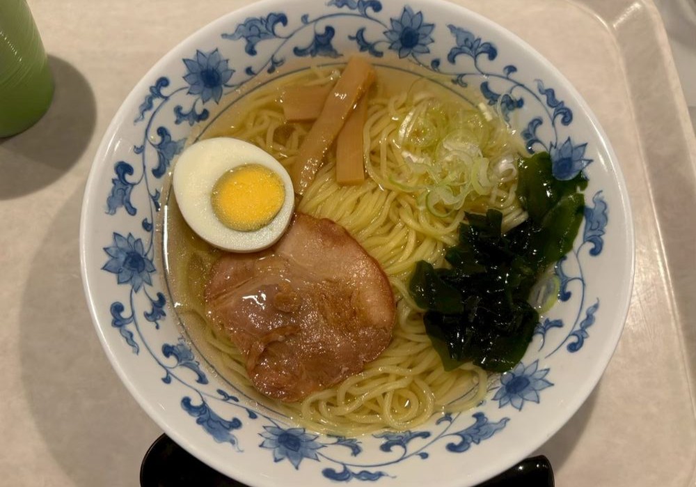 おがさわら丸 父島産島塩ラーメン