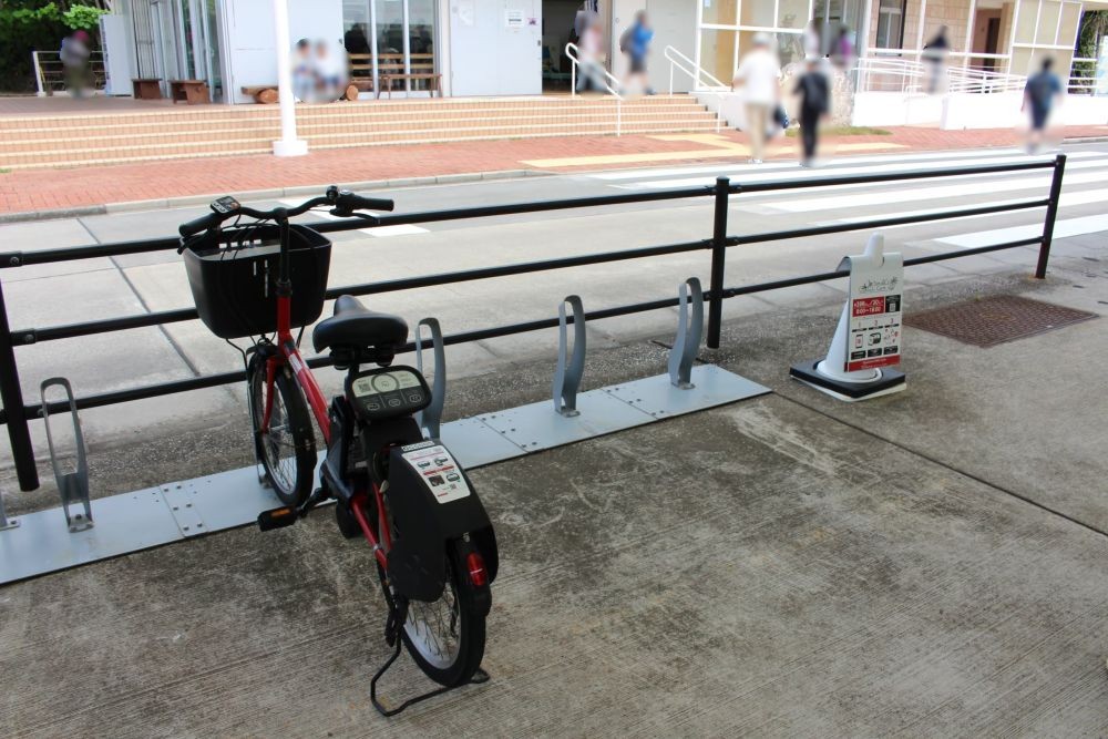 沖港のレンタサイクルスポット