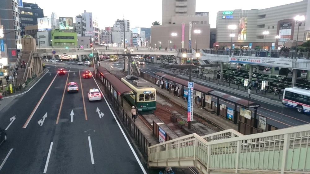 長崎駅 路面電車