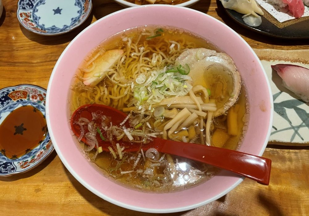 鮨 長三郎 ラーメン