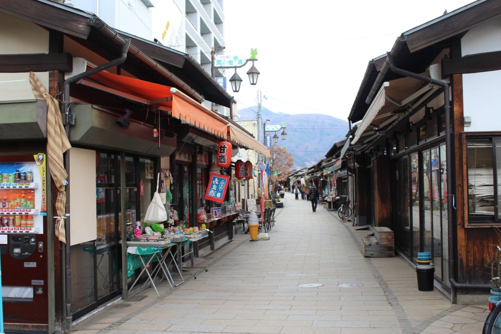 松本市 縄手通り商店街