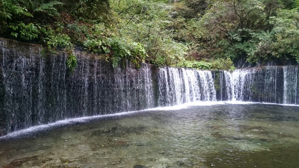 軽井沢 白糸の滝